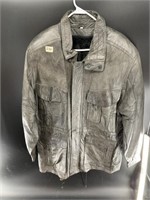 Men's leather coat size XL