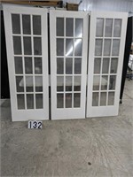 3-28"x80" French Door Slabs