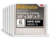 6-Filtrete Clean Living Basic Dust Filter,MPR 300,