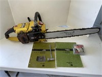 John Deere 70 the chainsaw with manuals and parts