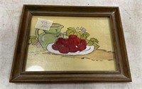 Signed Mary Beth Barker 1976 Still Life Painting