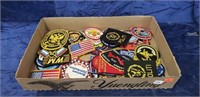Tray Of Assorted Patches