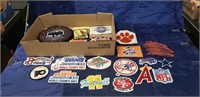 Tray Of Assorted Sports Patches