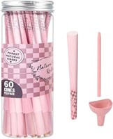 Pre Rolled Cones | 60 Pack Pink cones rolling pape