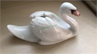 Royal Copenhagen Porcelain swan figure, made in
