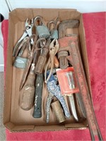 Tools and old padlocks