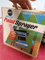 Vintage paint sprayer probably new