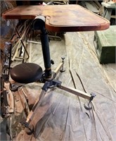 Gunsmith Shooters Table, Stool and Reloader