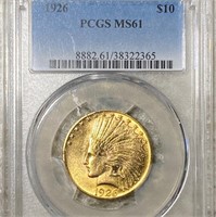 1926 $10 Gold Eagle PCGS - MS61