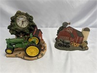 TRACTOR FIGURES! TRIANGUAN JOHN DEERE QUARTZ