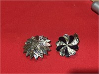 Sterling silver pins