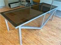 Long Aluminum Office Desk