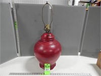 Large table lamp; approx 13" wide