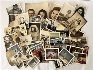 Lot Vintage Candid Photos Photo Booth, Sailor,