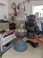 Pedestal Oil lamp P&A Co. Danbury CT