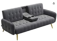 VASAGLE Couch for Living Room with Velvet Surface