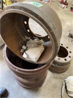 4 Track Drums; 1 New; 3 Used; Assorted Brake