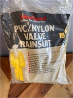 Wear Guard PVC/Nylon Yellow Rainsuit XXL