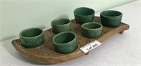 Tea Tray and Cups