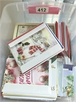 Box of misc. Christmas cards