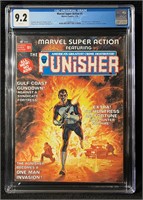 Marvel Super Action 1 CGC 9.2 1st app X2, Punisher