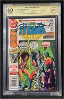 New Teen Titans Signed George Perez & Marv Wolfman