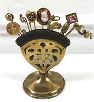 Vintage hat pin collection