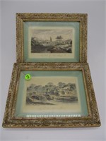 Lot (2) Hassell 1800s Prints