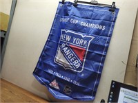 Stanley Cuo Champions NEW YORK RANGERS Banner