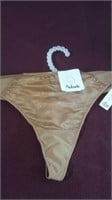 Aubade beige thong size XS