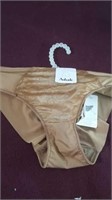 Aubade beige Brazilian brief size XS