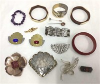 Bracelets, Brooches, Pins