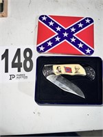 Confederate Generals Knife In Box