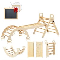 BlueWood Pikler Triangle Set for Baby Climbing Toy