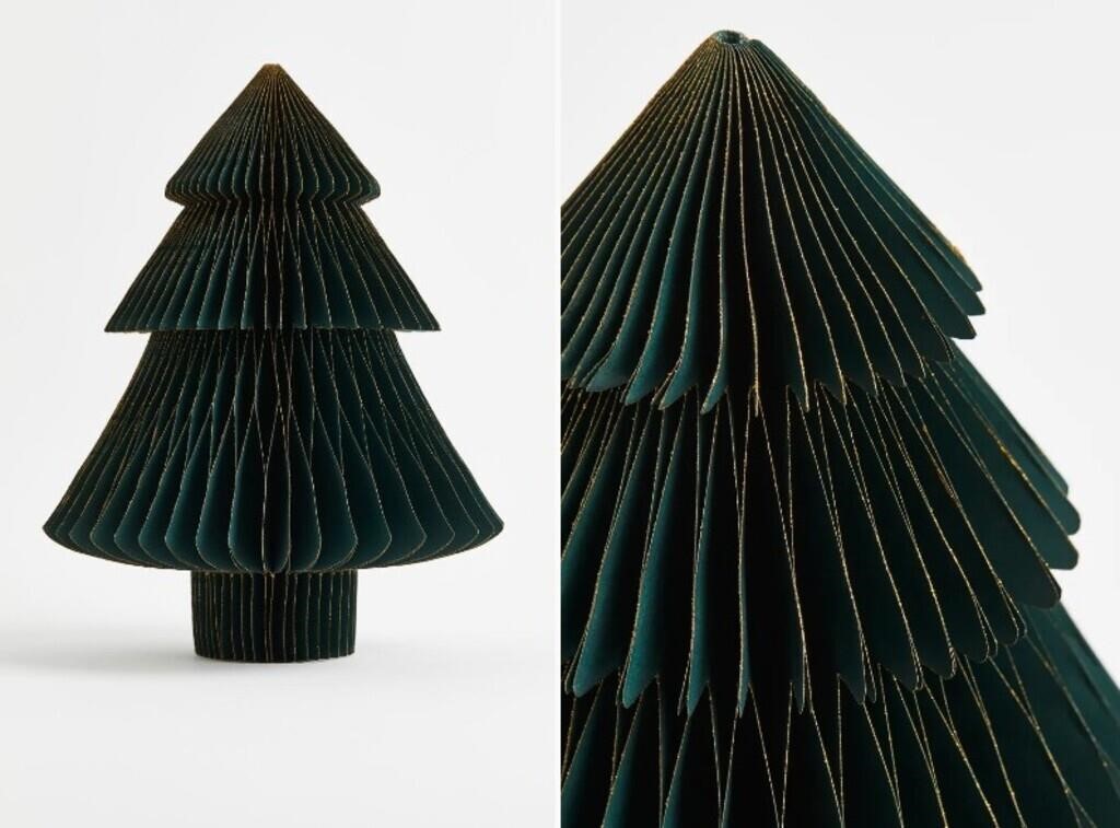 H&M Paper Tree Christmas Decoration Green