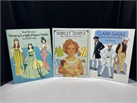 1986 Paper Dolls Vivian Leigh Clark Gable &