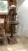 Rockwell Delta multi speed floor model drill press