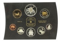 2001 RCM Proof Set of Canadian Coinage 8 Coin Set