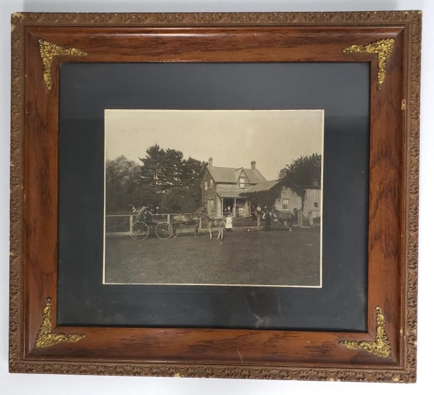 1906 ANTIQUE ONTARIO FARM PHOTOGRAPH