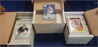 (3) Boxes Of Assorted Baseball Cards
