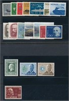 NORWAY #382//516 MINI COLLECTION MINT VF NH