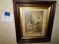 PICTURE IN WALNUT FRAME