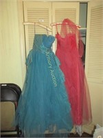2 1950's Prom dresses- Wofford