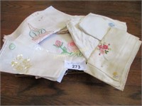 Old Linens and handkerchiefs