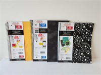 3 five Star notebooks