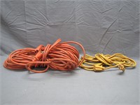 Pair of 2 Heavy-Duty Extension Cords