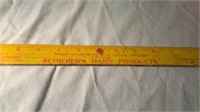 Schierer’s Dairy Products Ruler