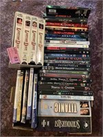31 DVD’s & 3 VHS Sets