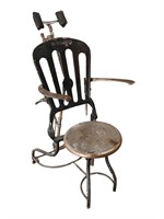 Vintage Dentist's Exam Chair, Iron