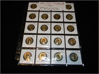 1969 Citgo 100 Yr. Anniv. Of Baseball Coin Set